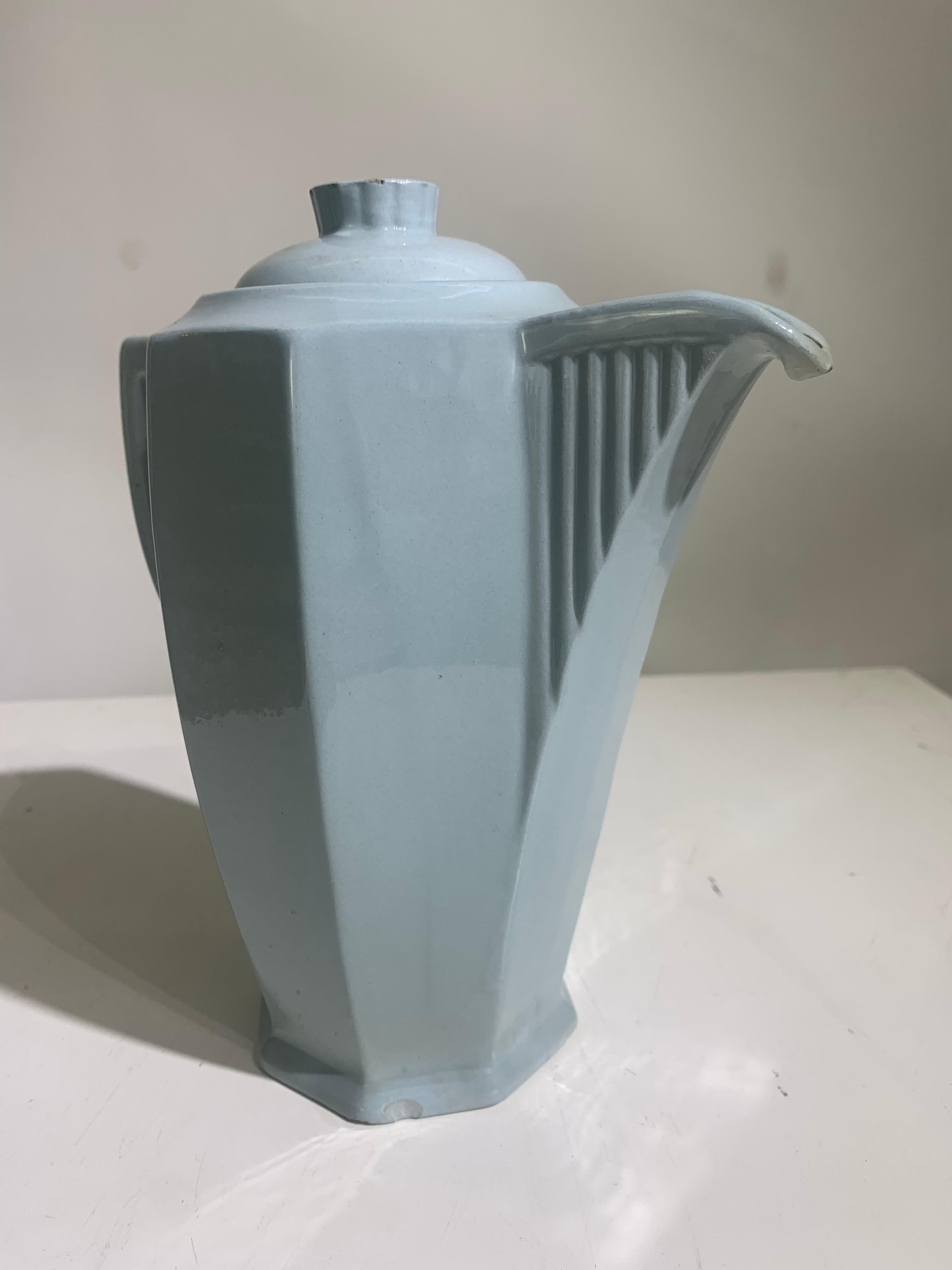 art deco teapot