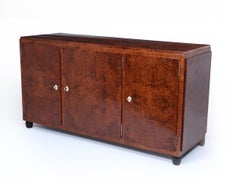 Französisches Art-Deco-Sideboard aus Thuya und Eiche