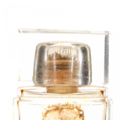 French Art Deco Tiered Glass Perfume Bottle