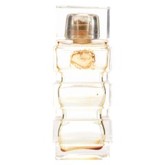 French Art Deco Tiered Glass Perfume Bottle