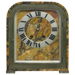 Vintage French Art Deco Tiffany & Co. Marble Clock