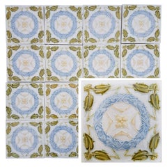 French Art Deco Tiles, circa 1930