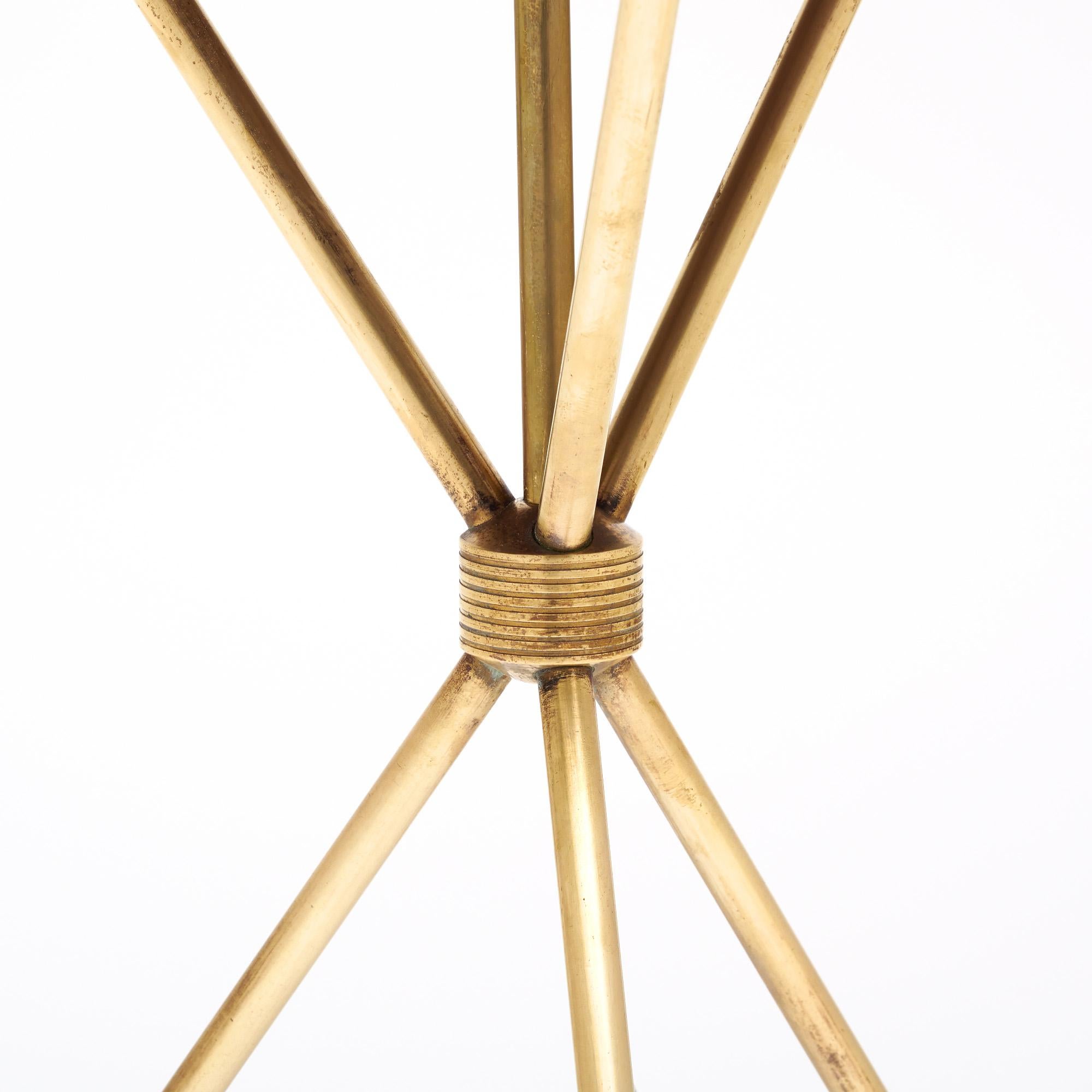 French Art Deco Tripod Floor Lamp For Sale 2