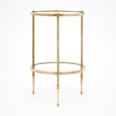 French Art Deco Tripod Side Table