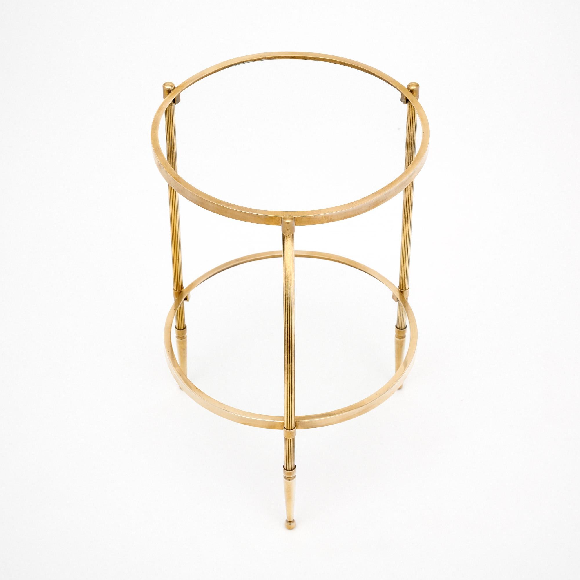 French Art Deco Tripod Side Table For Sale 2