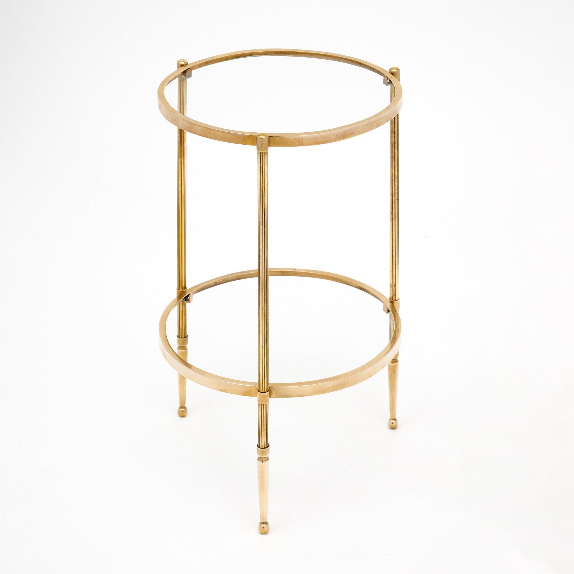 French Art Deco Tripod Side Table For Sale 4