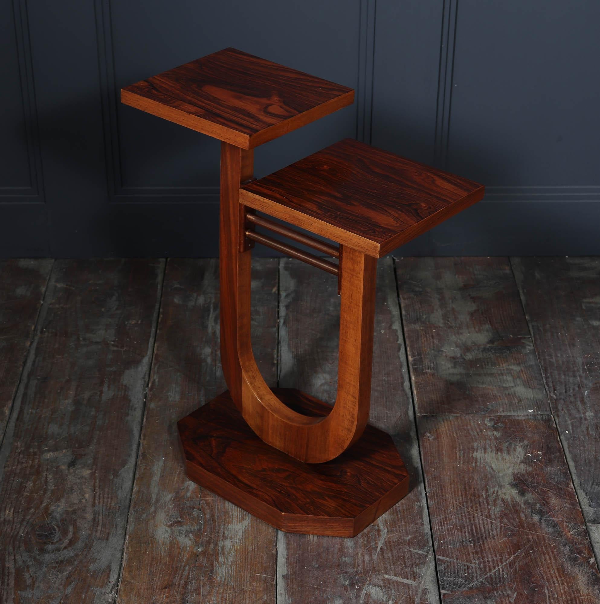 Table à deux niveaux Art déco français en vente 4