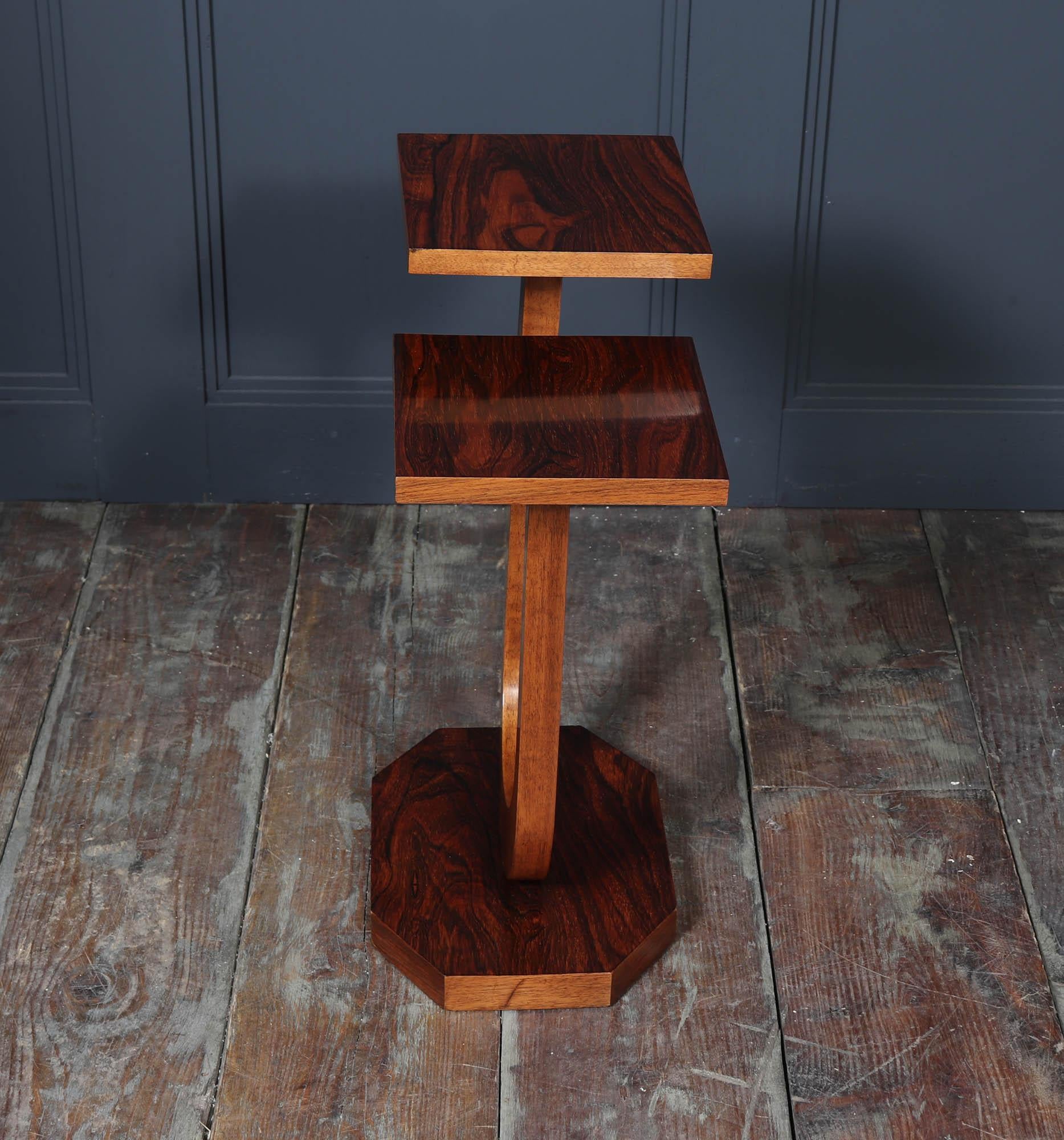 Table à deux niveaux Art déco français en vente 5