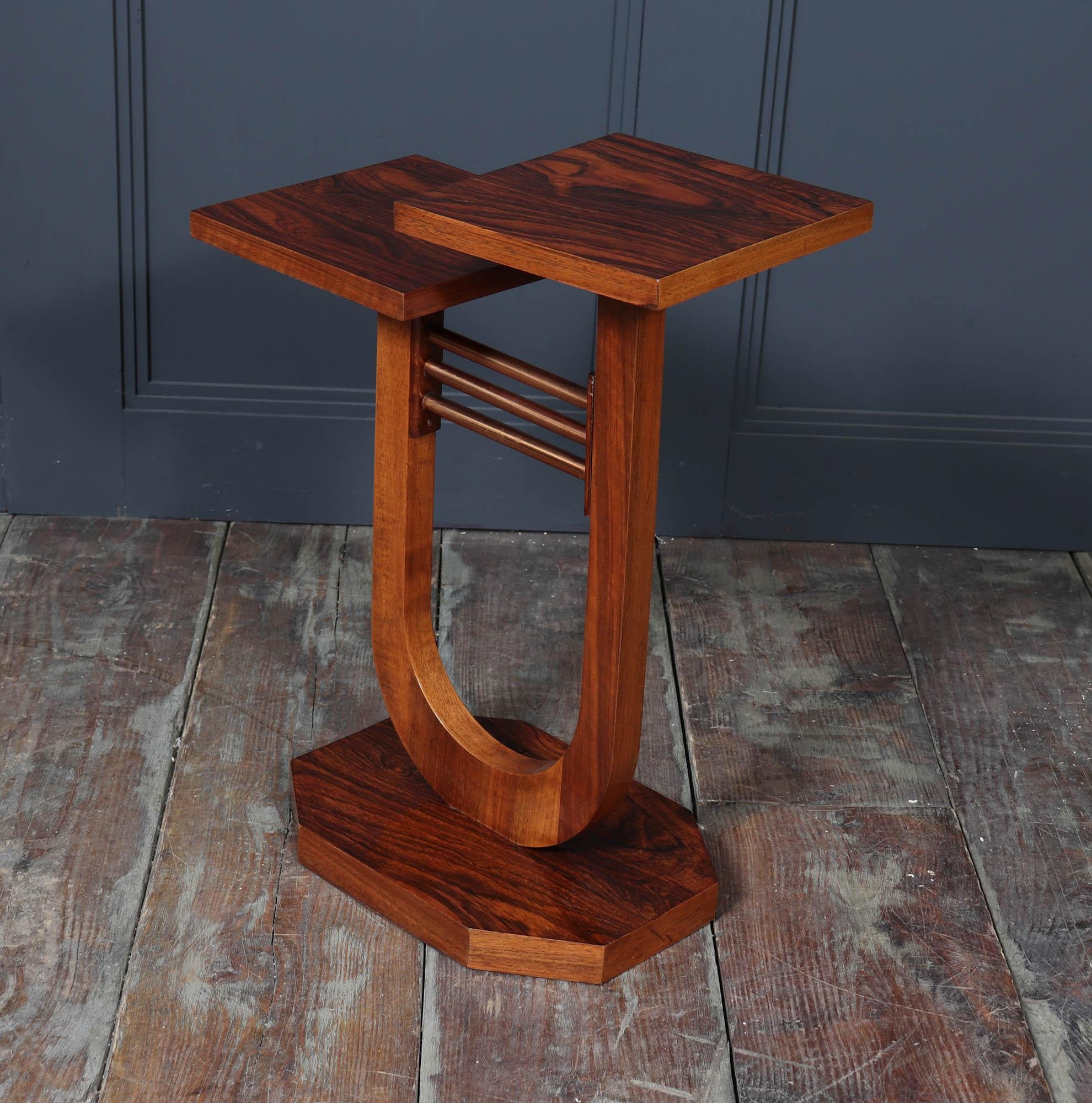 Table à deux niveaux Art déco français en vente 1