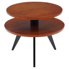 Gueridon à deux niveaux Art déco français