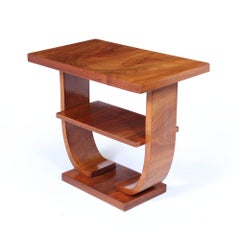 French Art Deco U base cocktail Table