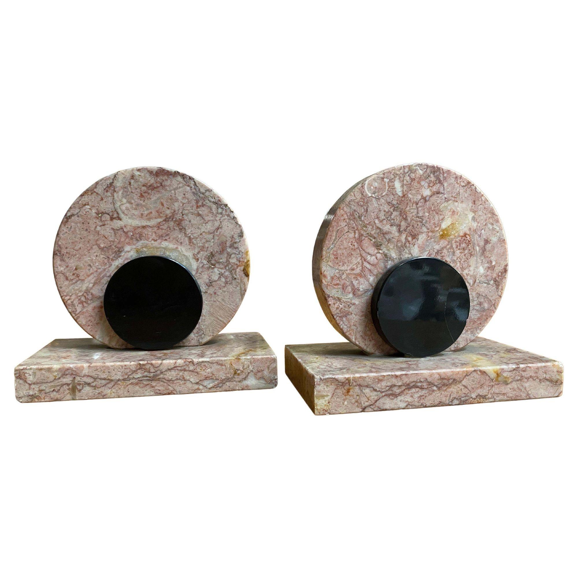 Kaminsimsuhr-Set aus UCRA-Bronze und Schwan-Marmor von Marefbay, französisches Art déco im Zustand „Hervorragend“ im Angebot in Van Nuys, CA