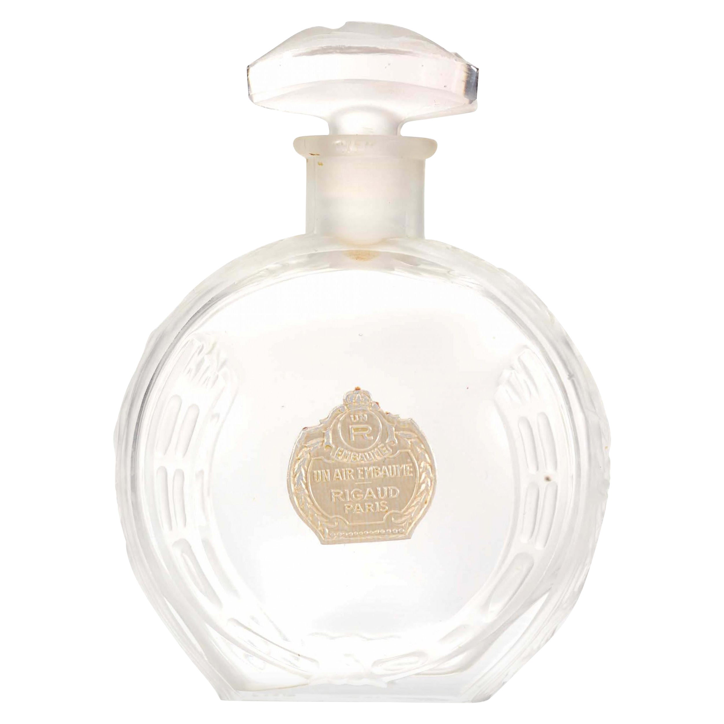French Art Deco Un Air Embaume by Rigaud Perfume Bottle
