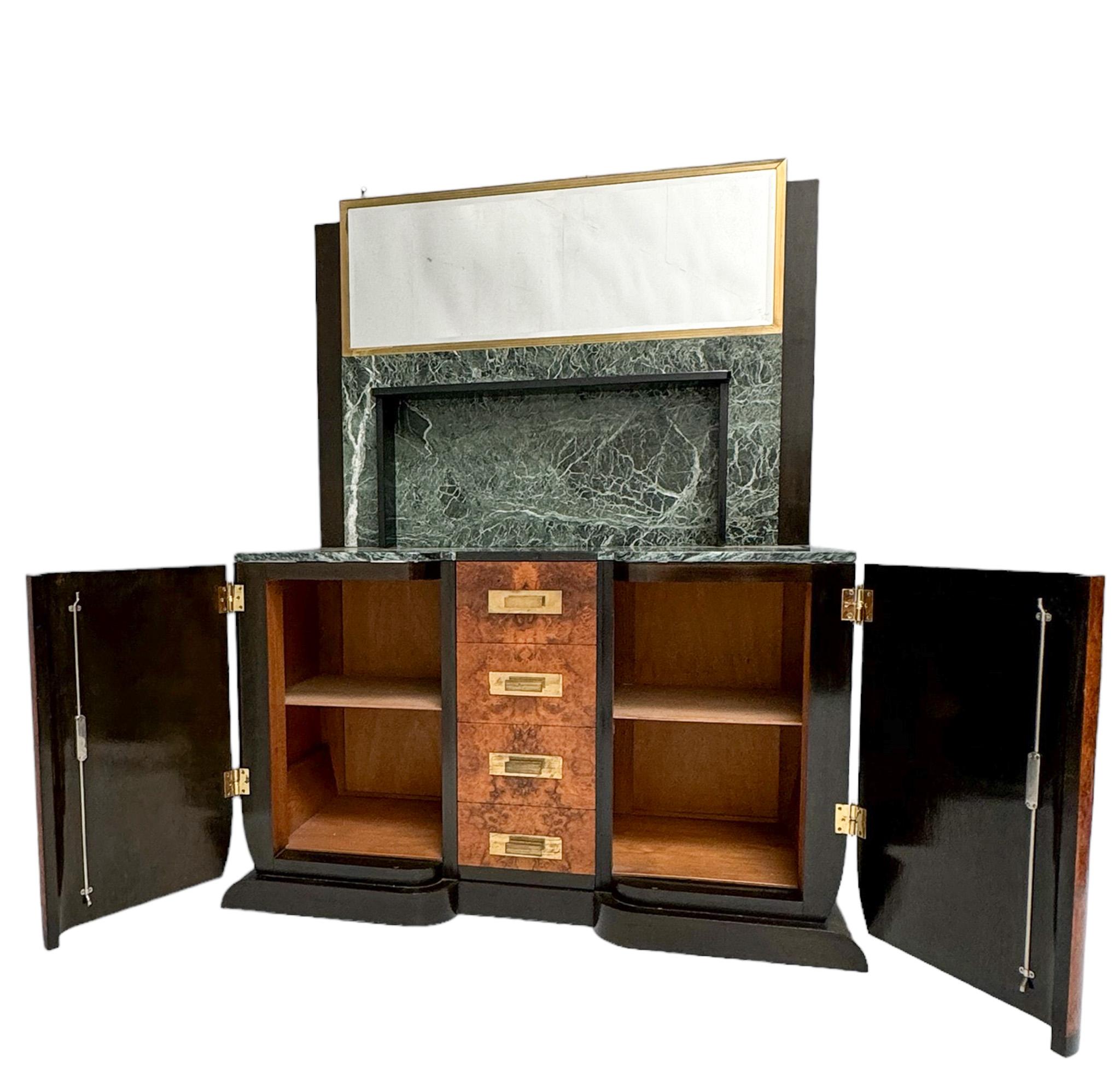 Table de coiffeuse ou de coiffeuse Art déco française, années 1930 Bon état - En vente à Amsterdam, NL