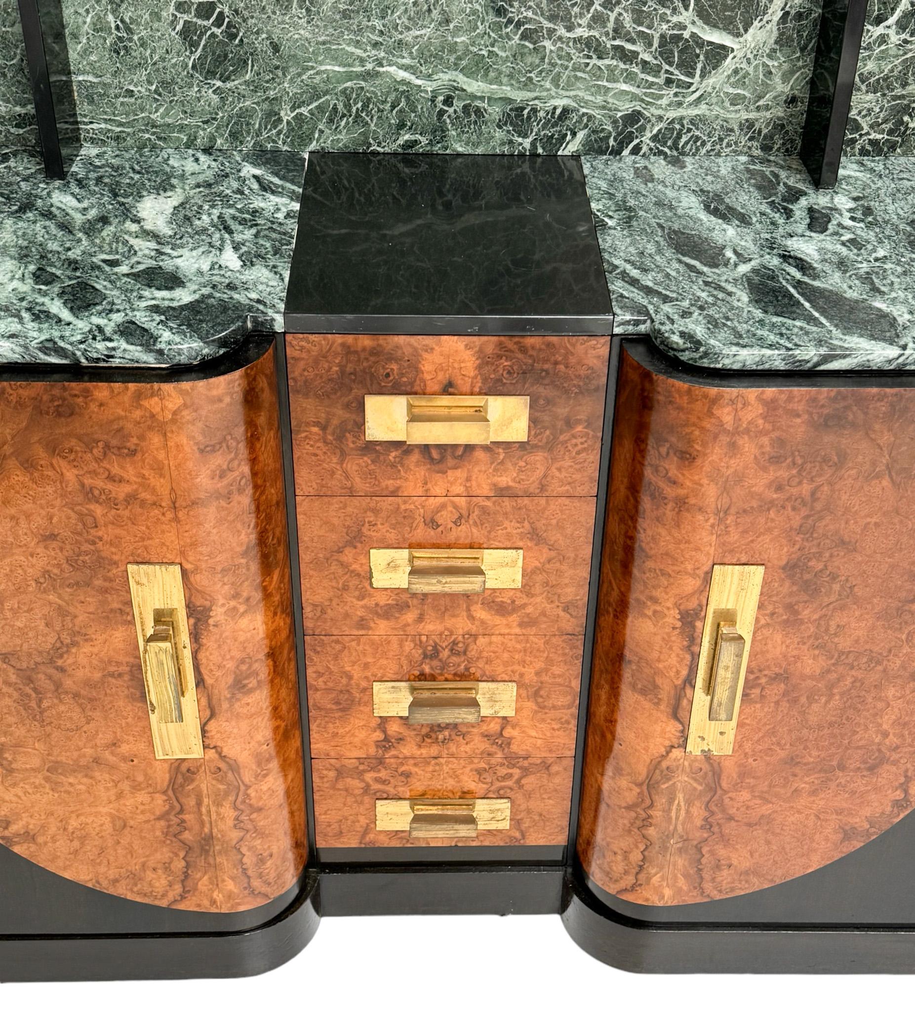 Milieu du XXe siècle Table de coiffeuse ou de coiffeuse Art déco française, années 1930 en vente