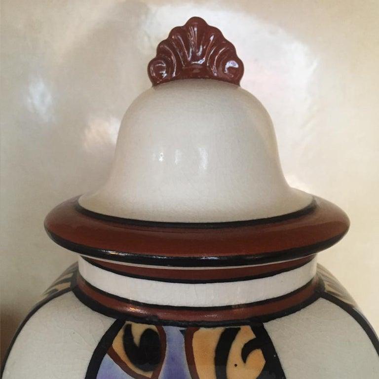 French Art Deco Vase, 1930s In Excellent Condition For Sale In Milan, IT