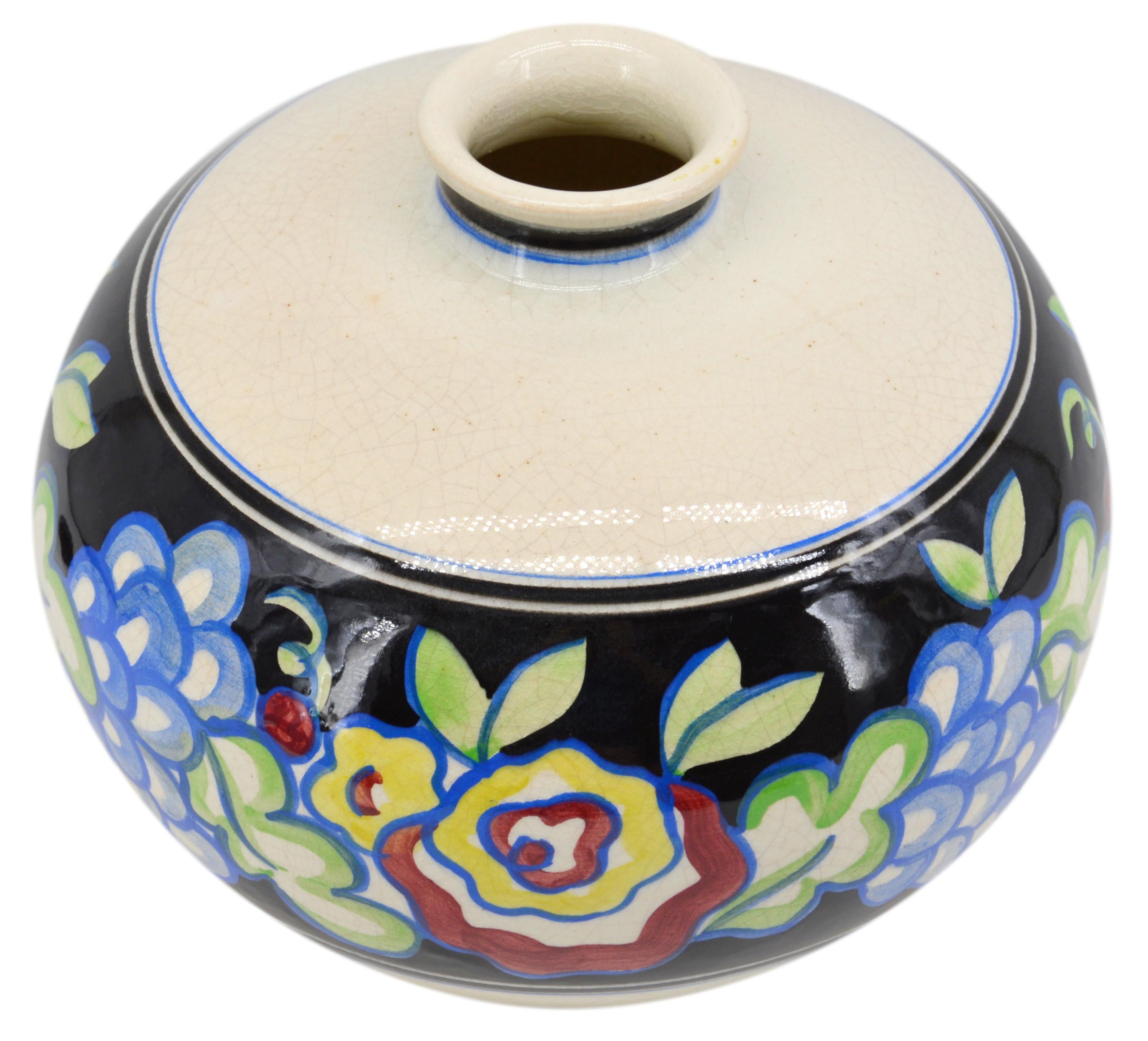 Francese Vaso Art Deco francese di Sainte Radegonde, 1920 in vendita