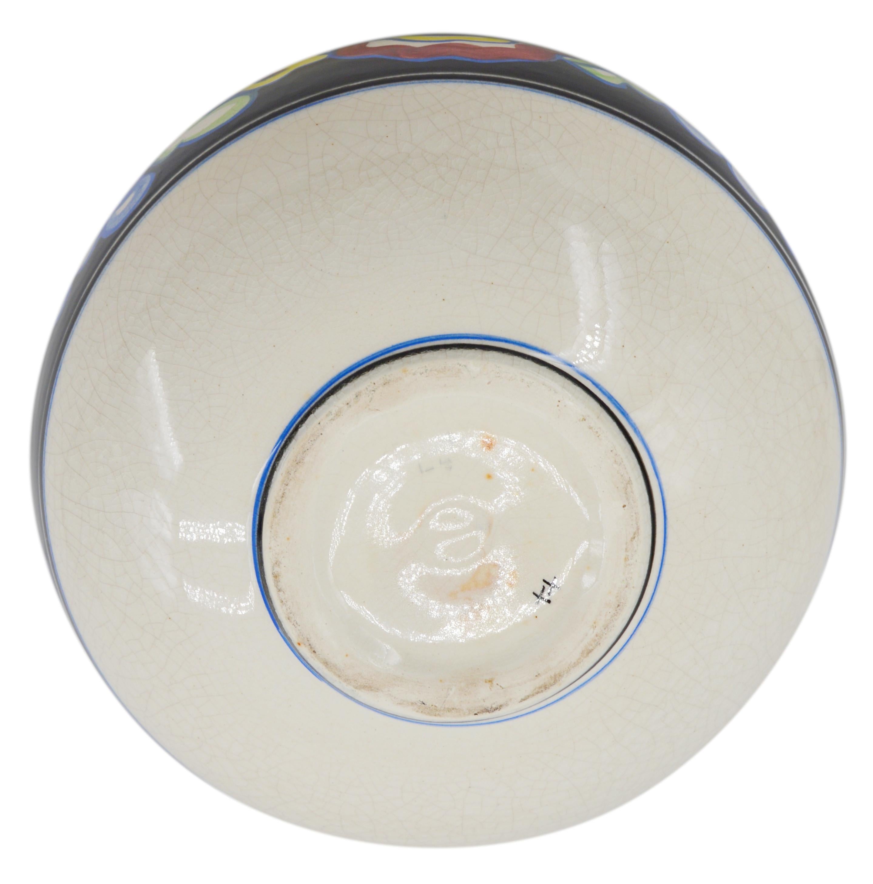 Vaso Art Deco francese di Sainte Radegonde, 1920 In condizioni ottime in vendita a Saint-Amans-des-Cots, FR