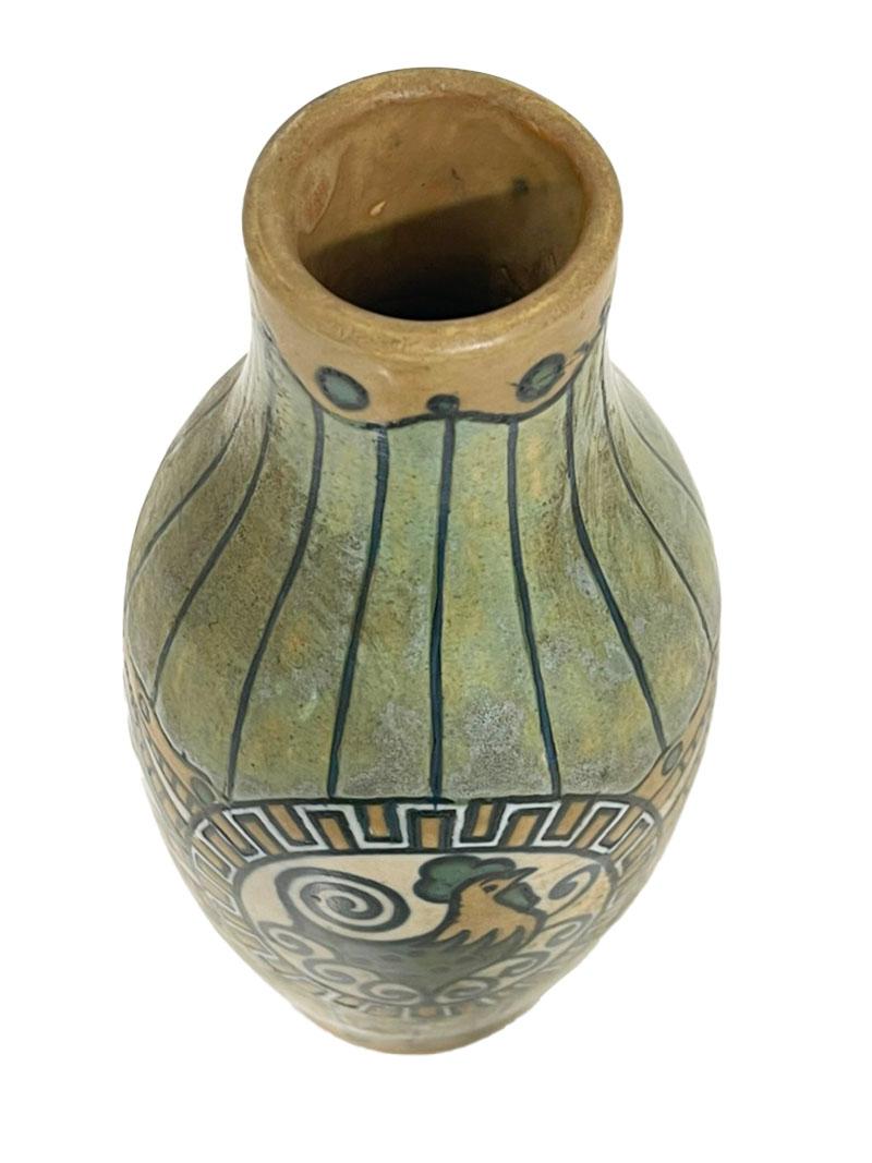 20th Century French Art Deco vase by Charles Catteau, 1920 For Sale