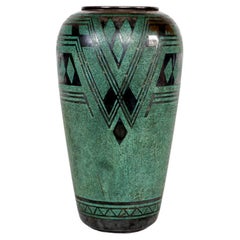 French Art Deco vase by Christofle