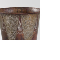 Vaso Art Deco francese di Claudius Linossier