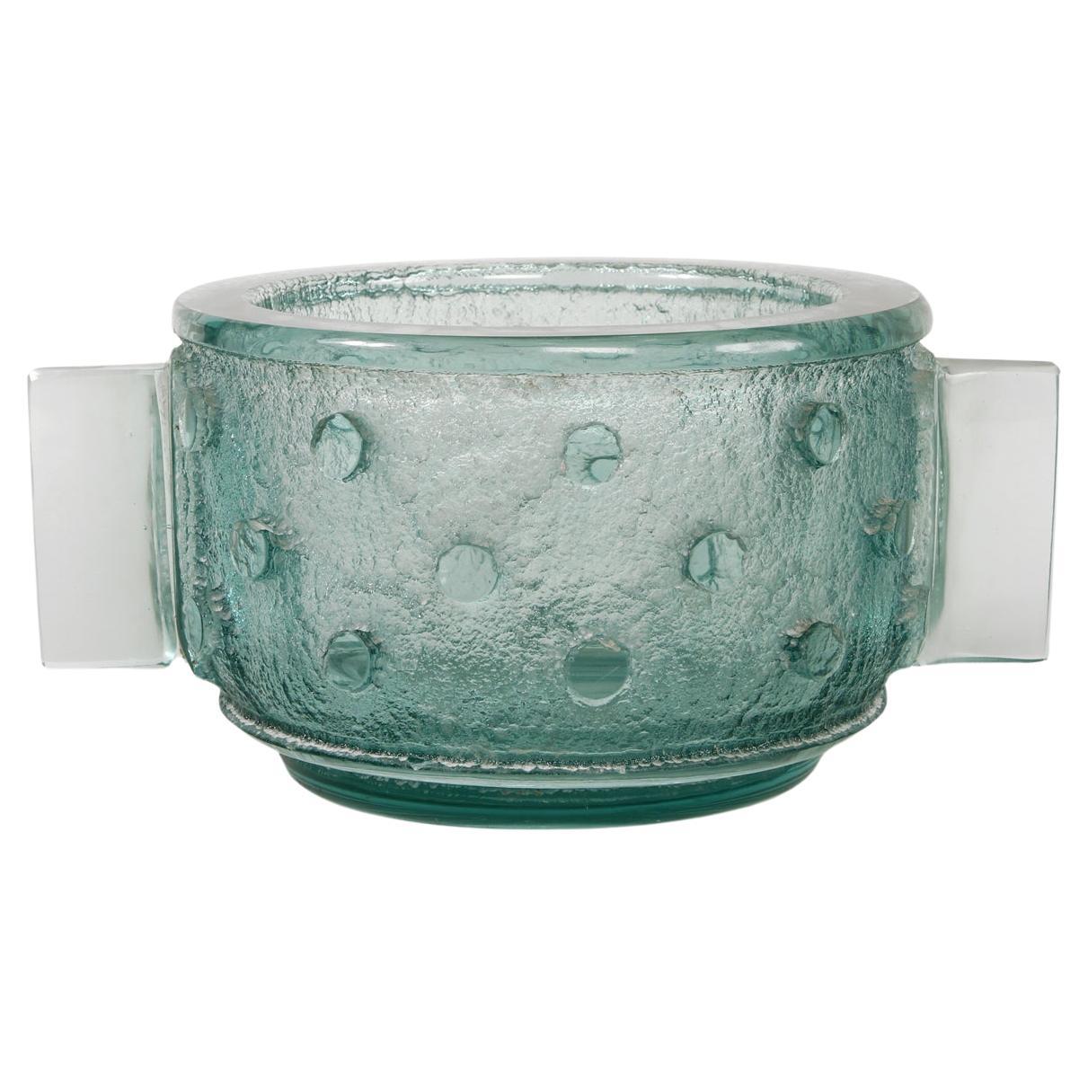 French Art Deco vase by Daum in vendita