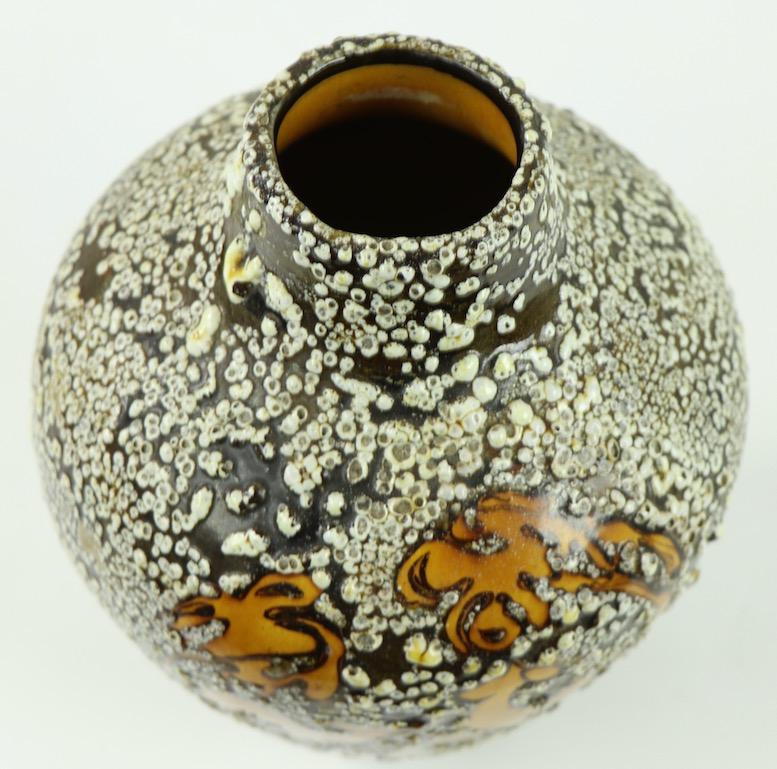 Céramique Vase Art Déco français probablement Jean Besnard, Primavera en vente