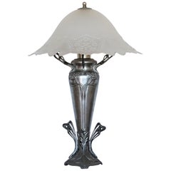 Lampada da tavolo a vaso Art Déco francese, anni '30