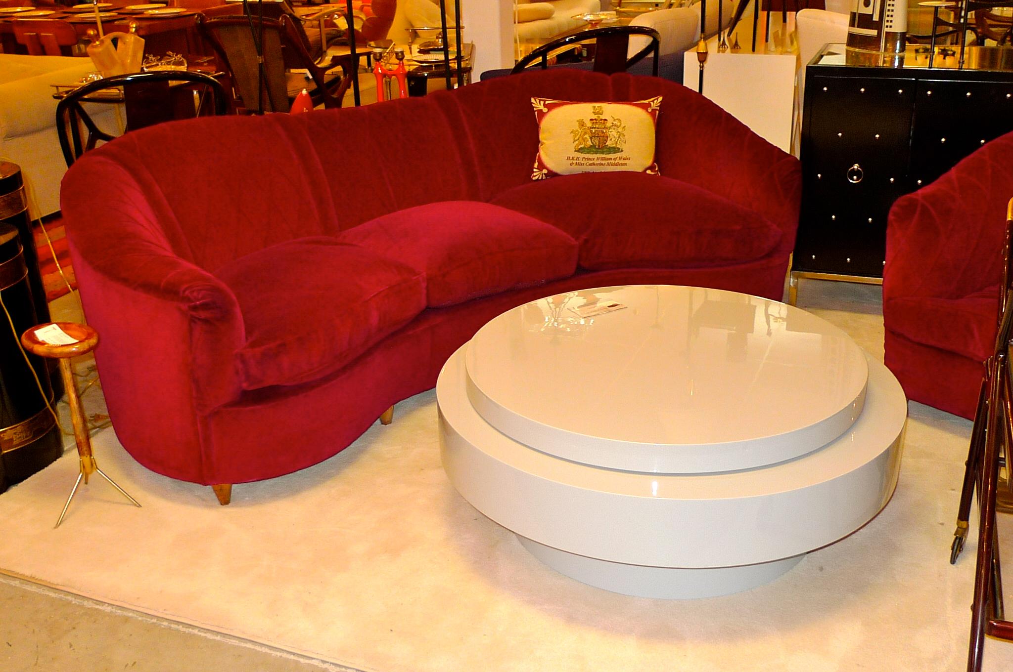 French Art Deco Velvet Upholstered Chair For Sale 10