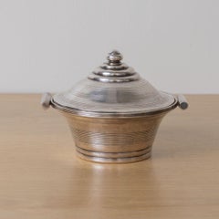 Französische Art-Déco-Ablage mit Deckel
