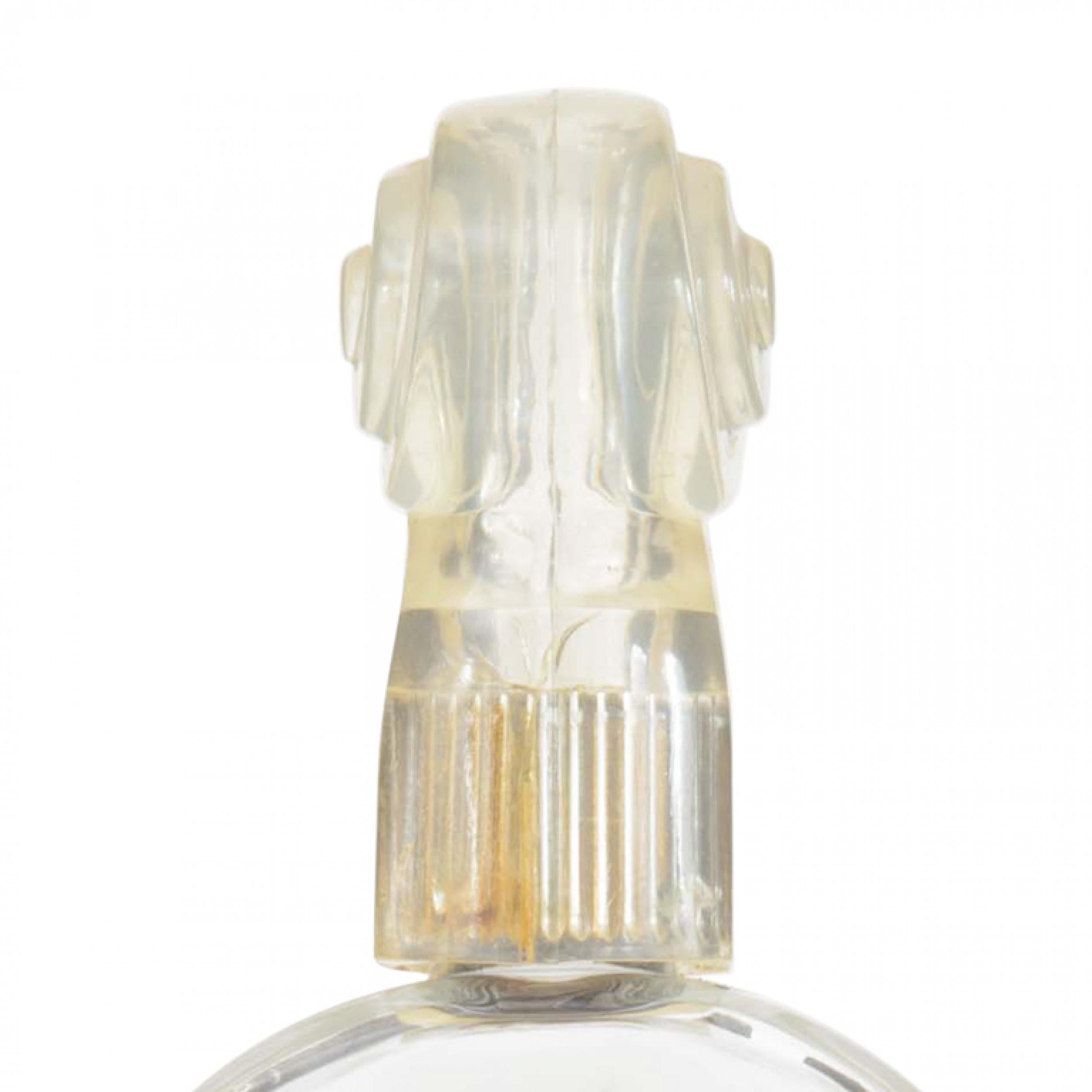 20th Century French Art Deco Violin-Shaped Perfume Bottle For Sale