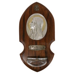French Art Deco Virgin Holy Water, 1920s