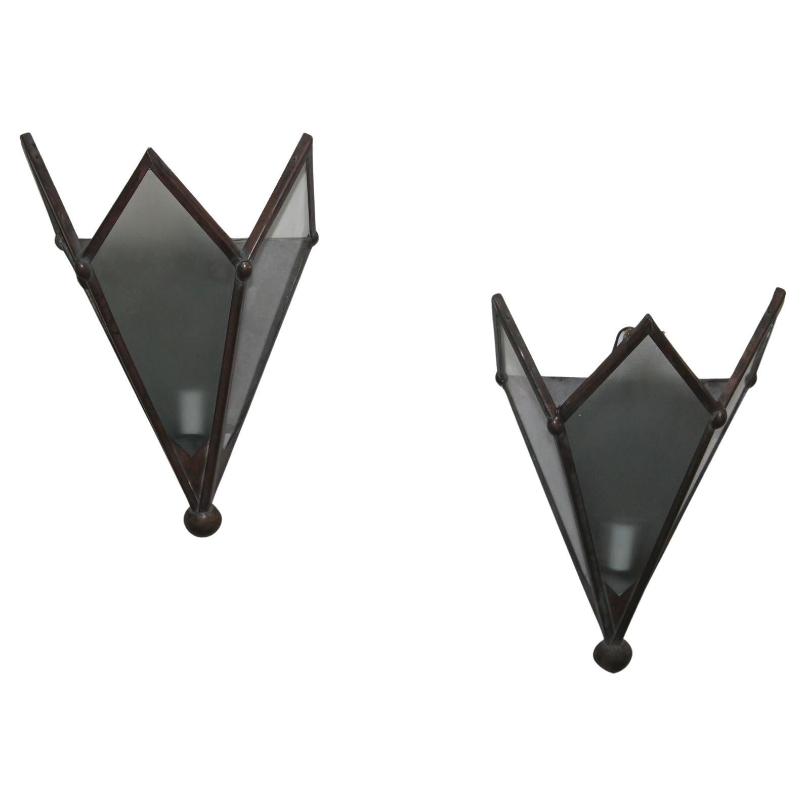 French Art Deco Wall Sconce