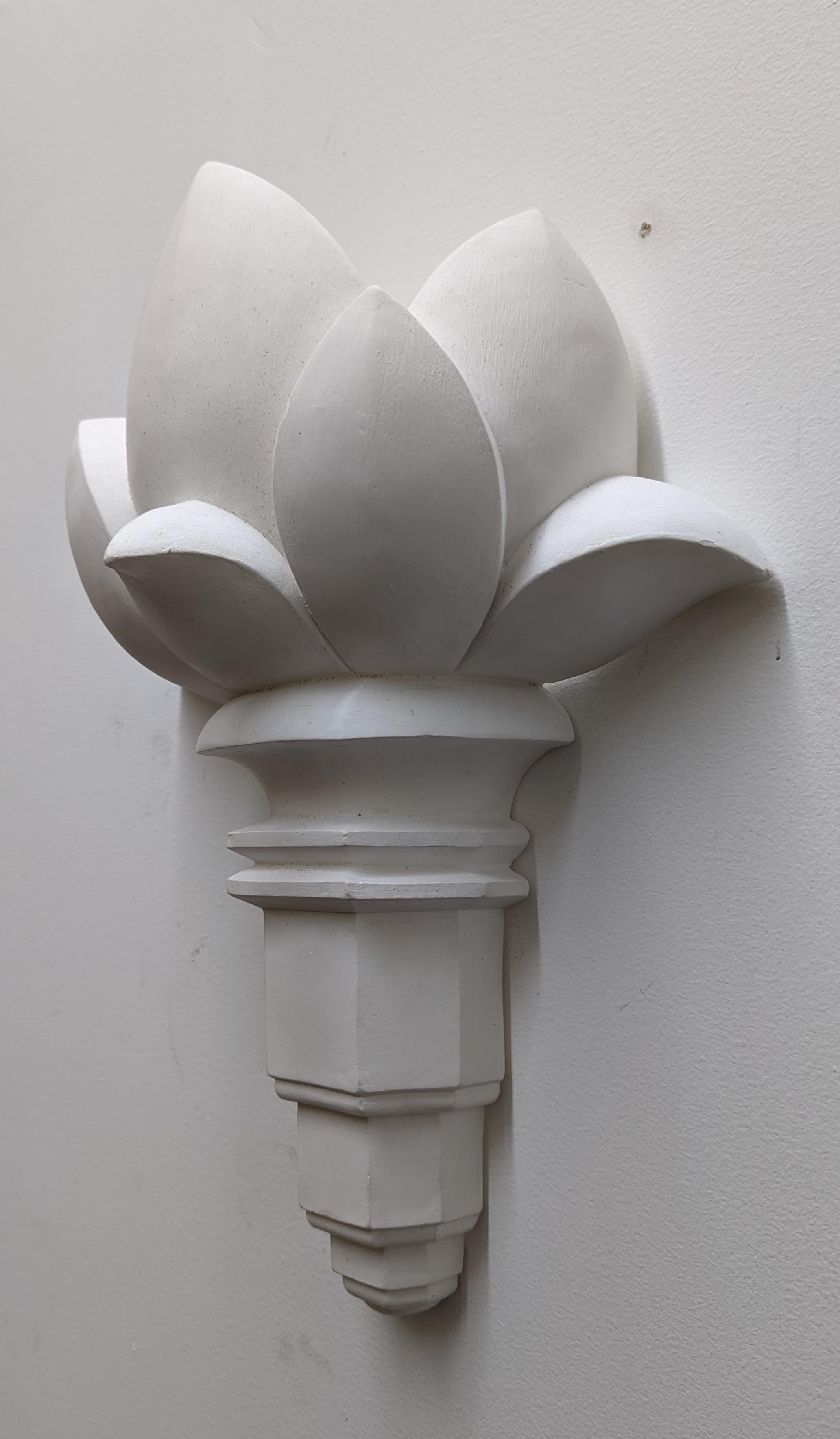 French Art Deco Wall Sconces by Bourgeois Boheme Atelier In Good Condition In Long Island City, NY