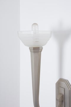 Französische französische Art-Déco-Wandleuchter