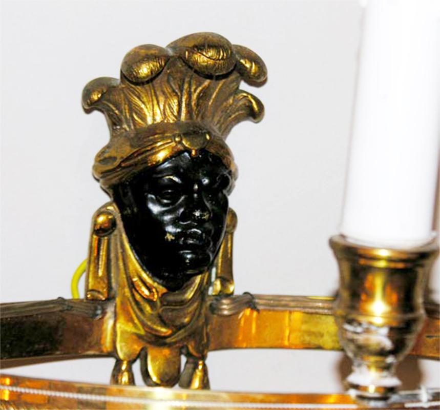 Gilt French Art Deco Wall-Sconces For Sale