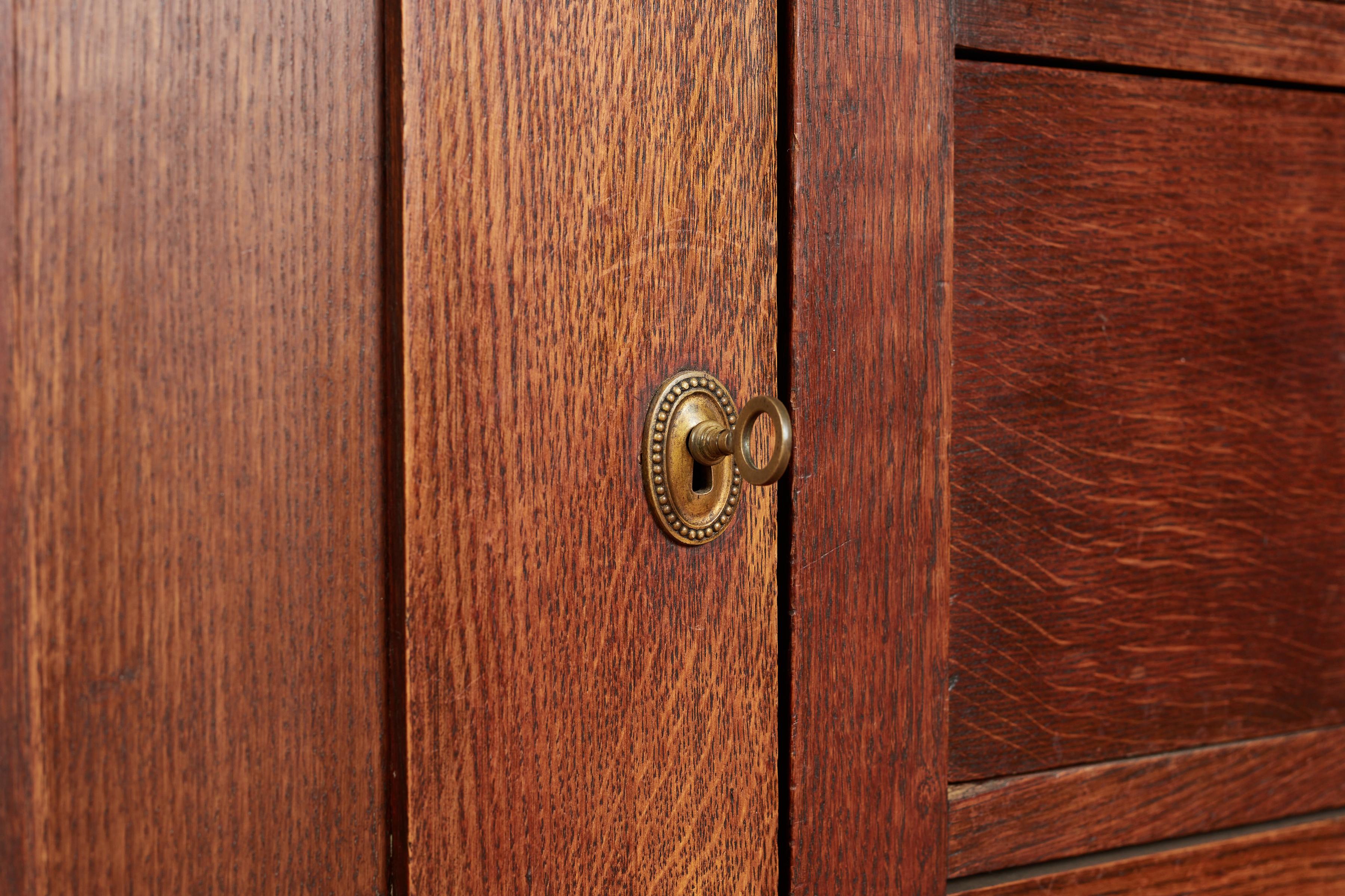 French Art Deco Walnut Sideboard  For Sale 10