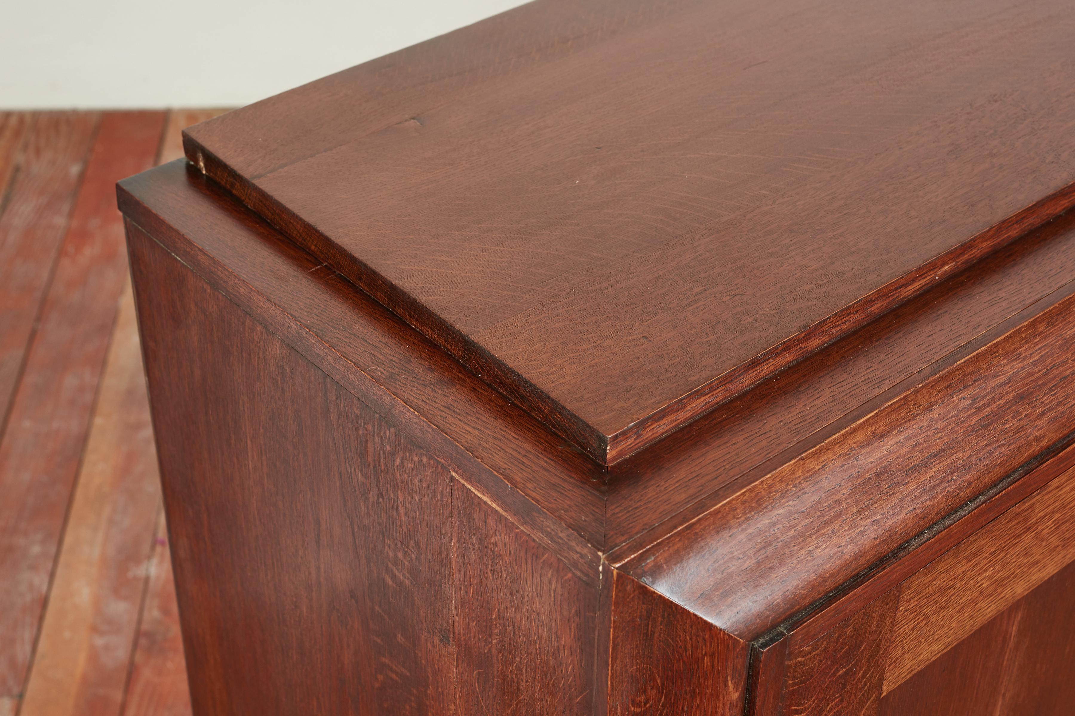 Credenza francese Art Déco in noce in vendita 13