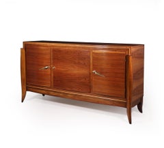 Sideboard aus Nussbaumholz im französischen Art déco-Stil