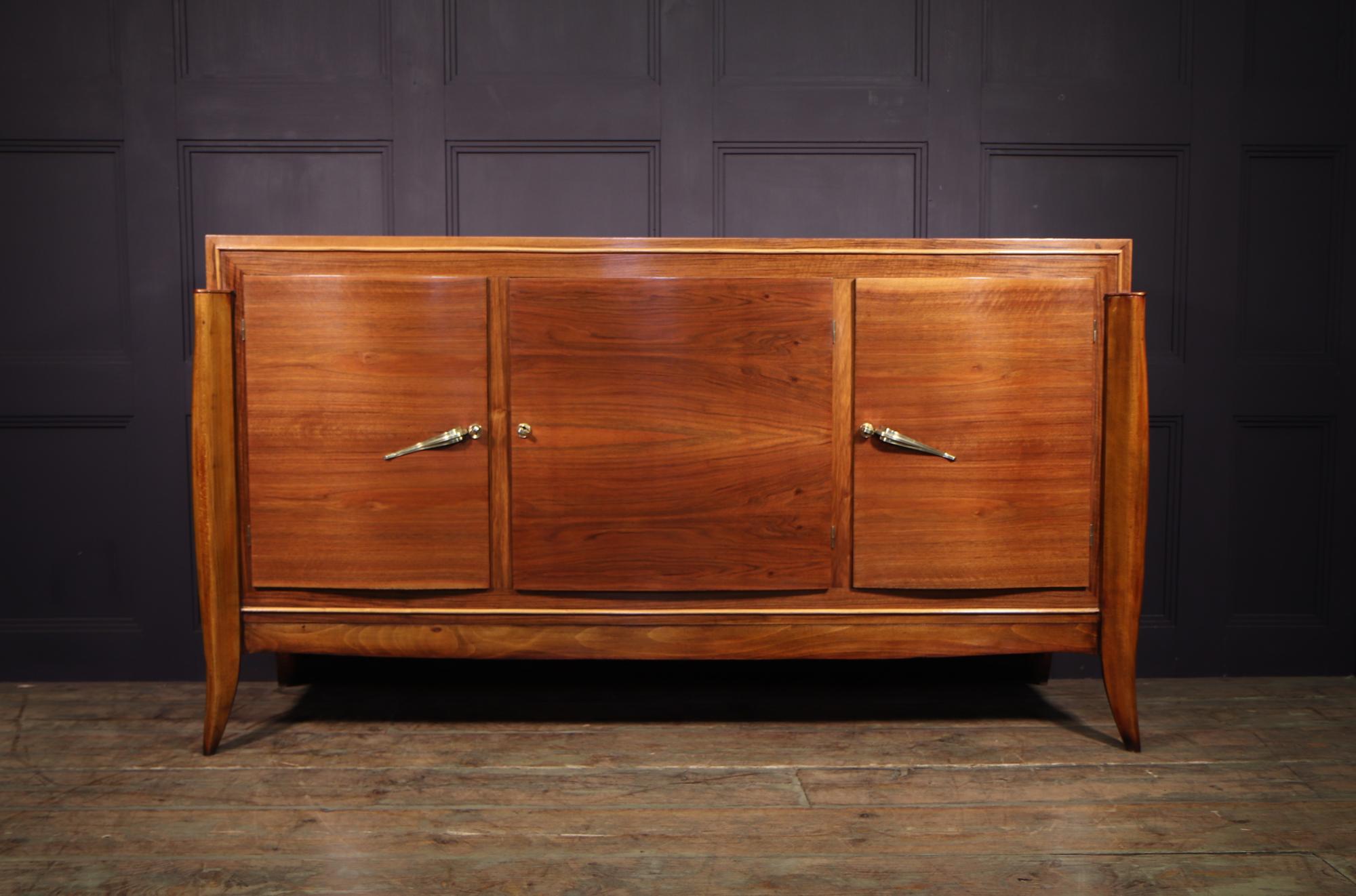 French Art Deco Walnut Sideboard 2