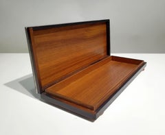 Französische Art-Déco-Holzkiste:: 1930er Jahre