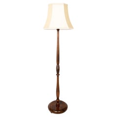 Used French Art Deco Wooden Floor Lamp c.1930