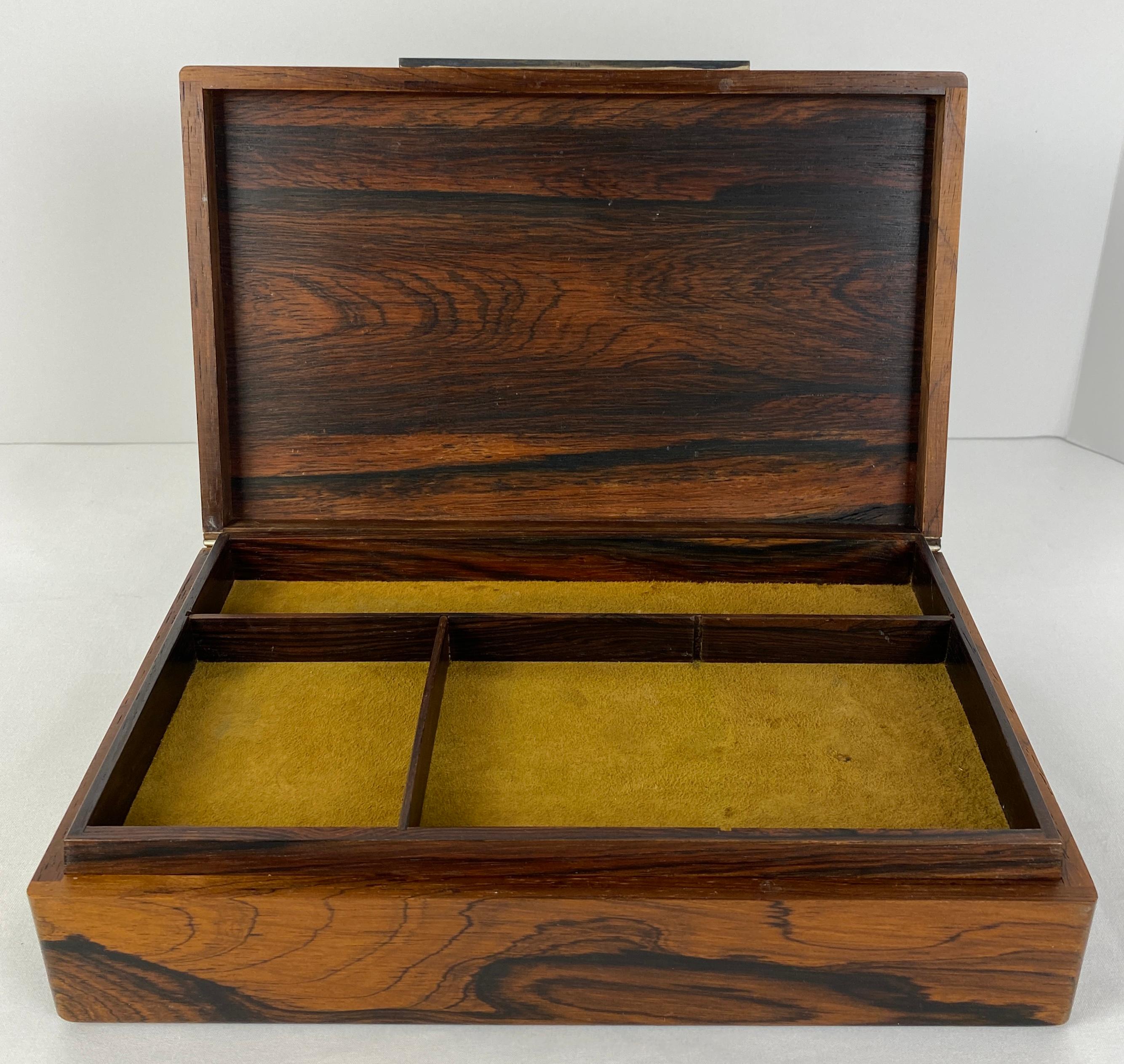 French Art Deco Wooden Jewelry Box 4