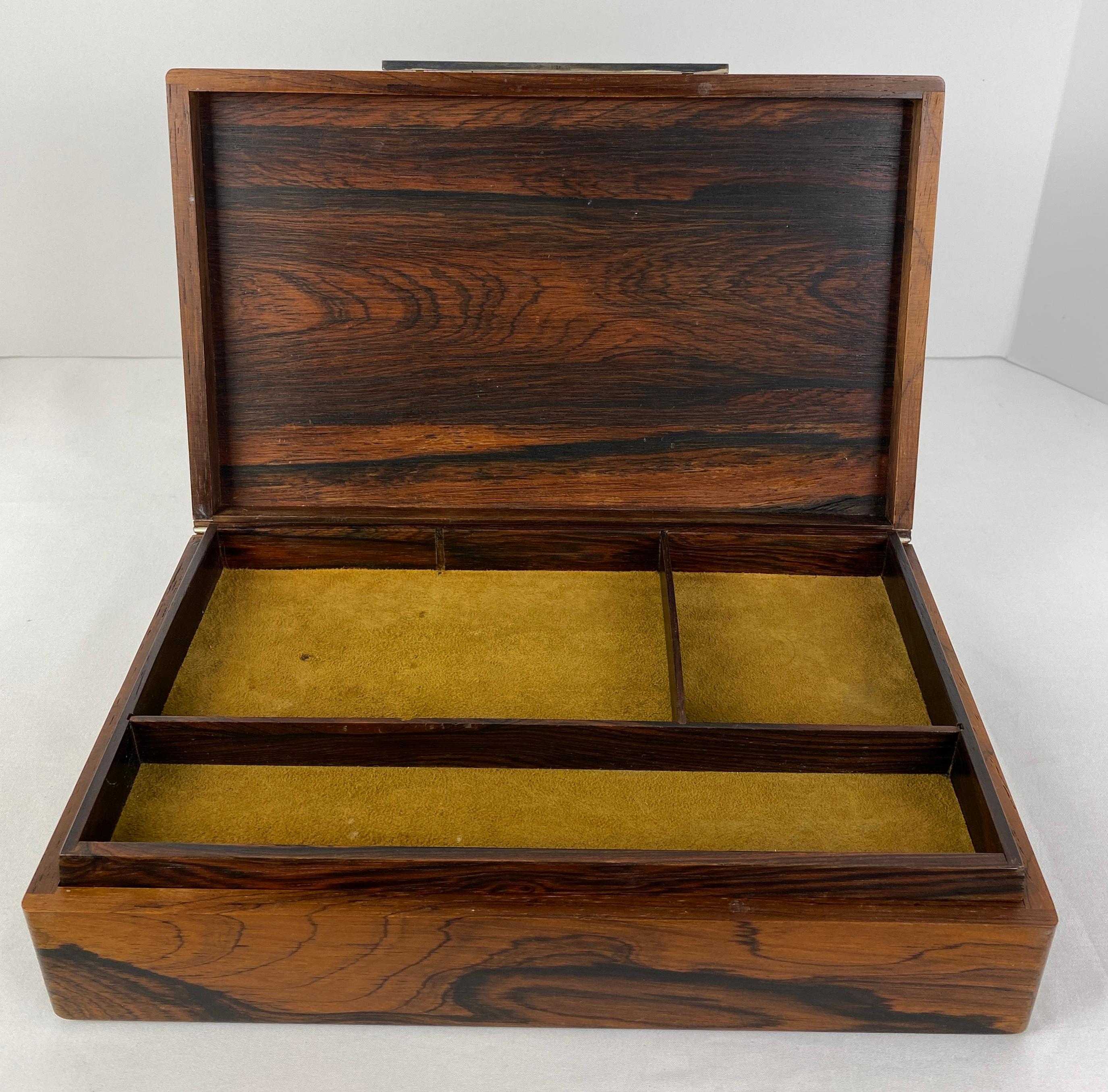 French Art Deco Wooden Jewelry Box 2
