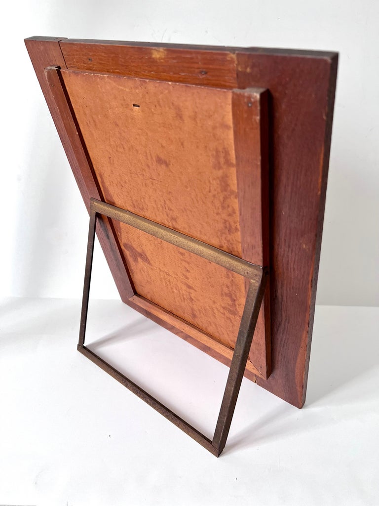 French Art Deco Wooden Picture Frame For Sale at 1stDibs