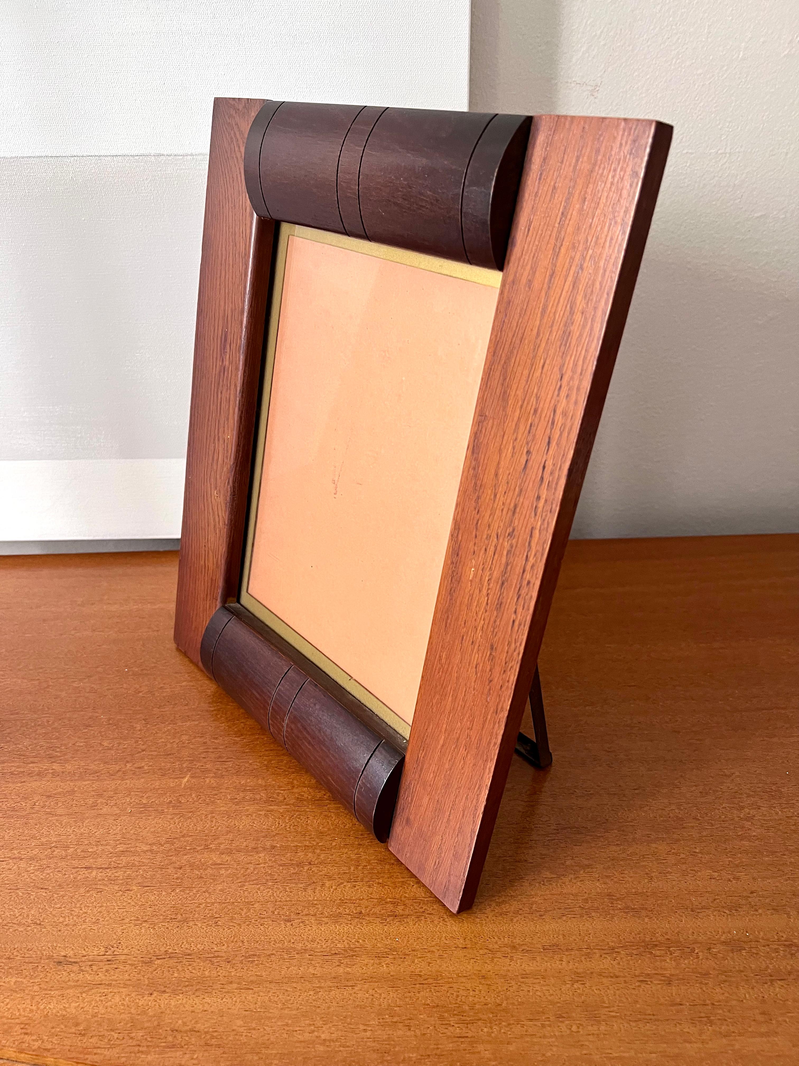French Art Deco Wooden Picture Frame For Sale 2