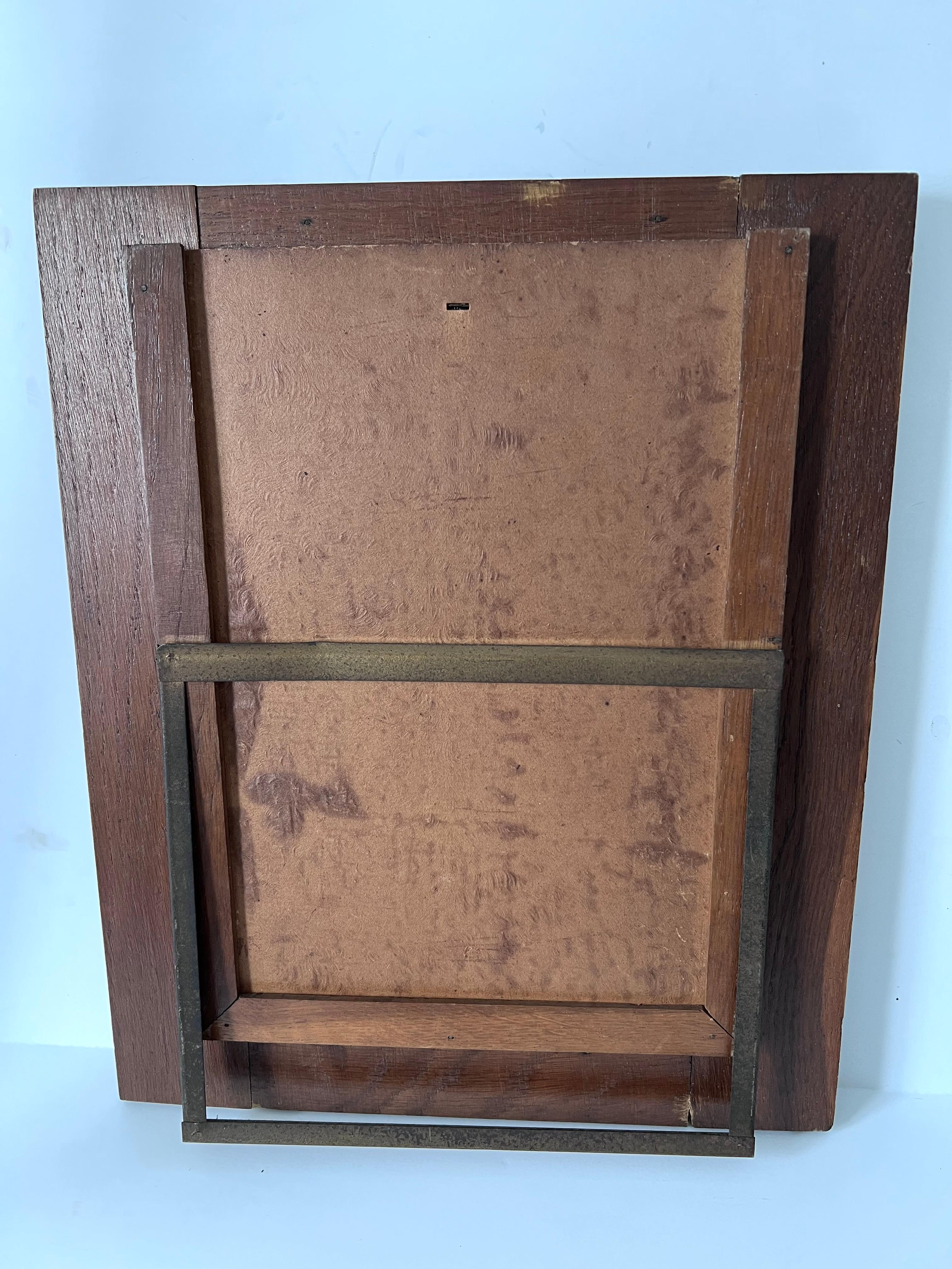 French Art Deco Wooden Picture Frame For Sale 3