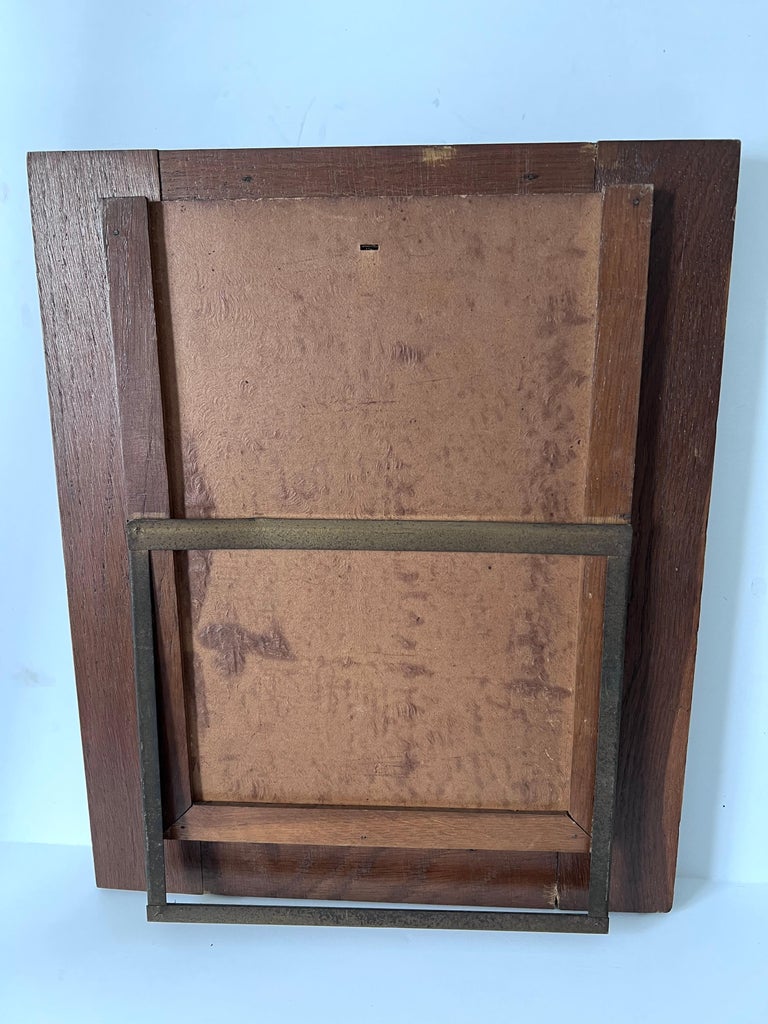 French Art Deco Wooden Picture Frame For Sale at 1stDibs