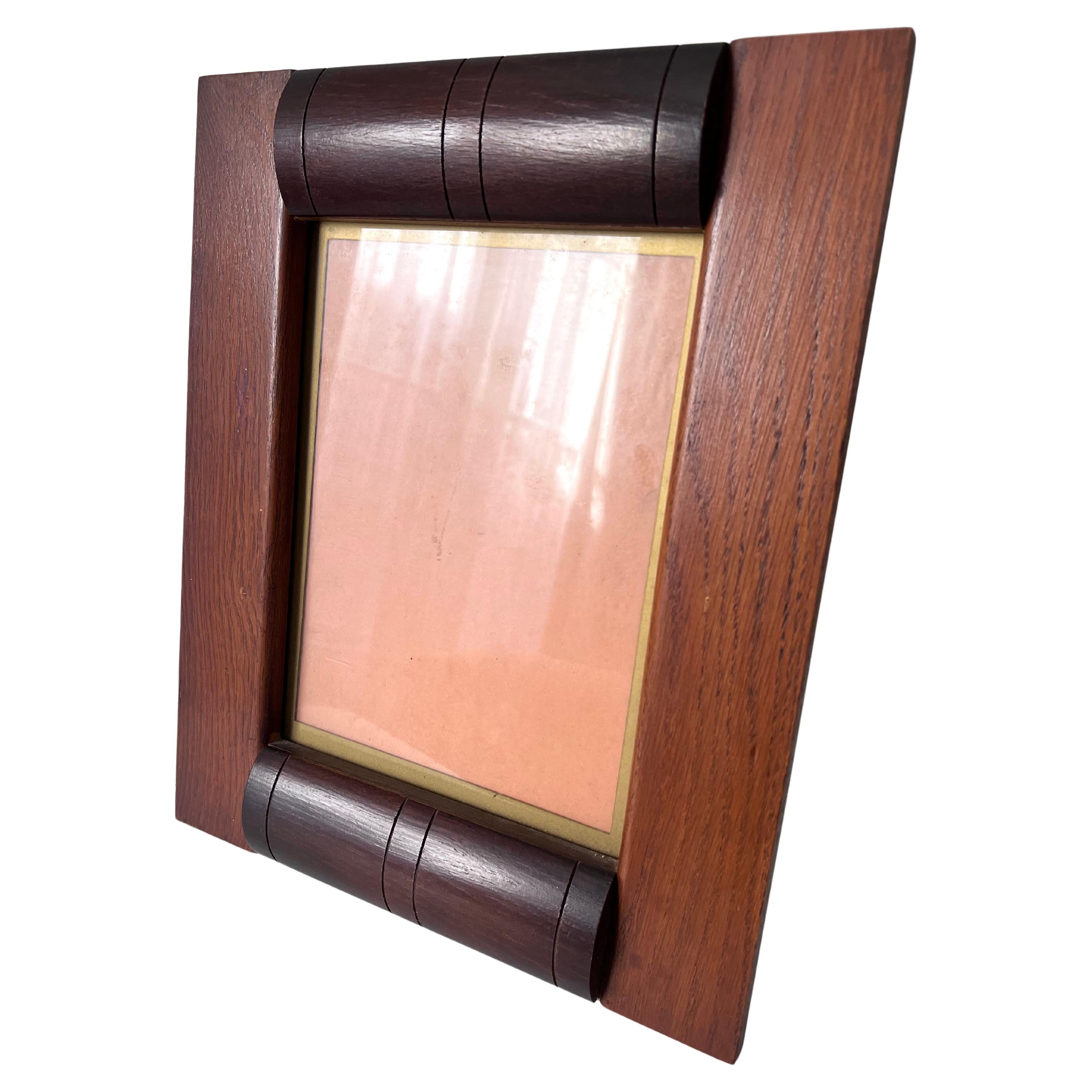French Art Deco Wooden Picture Frame For Sale