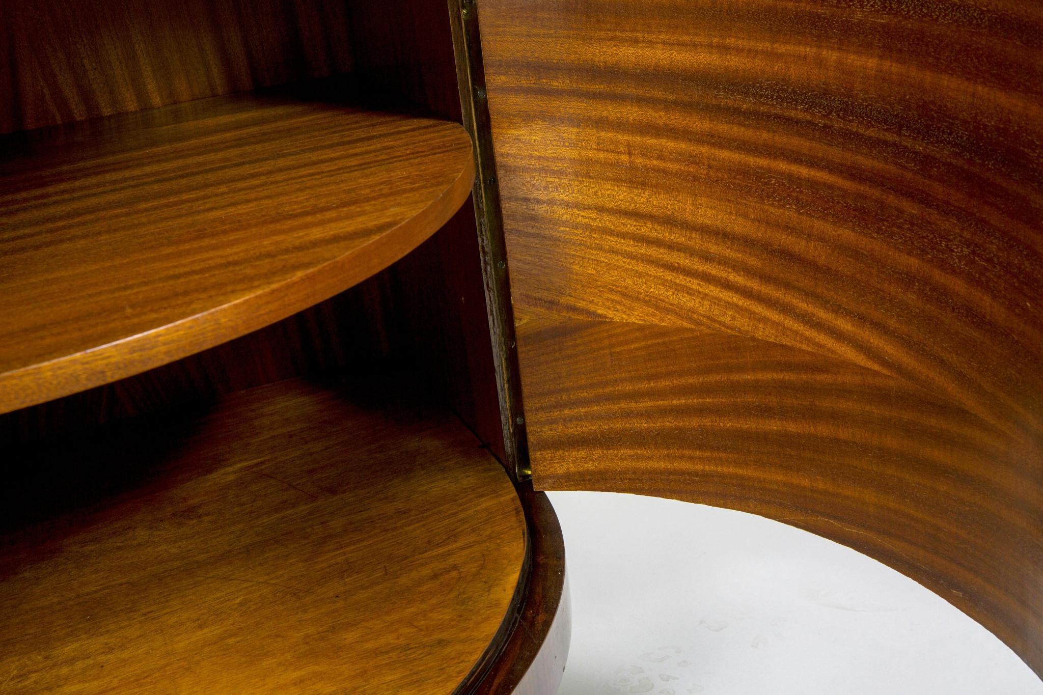 Wood French Art Deco Writing Desk Designed
